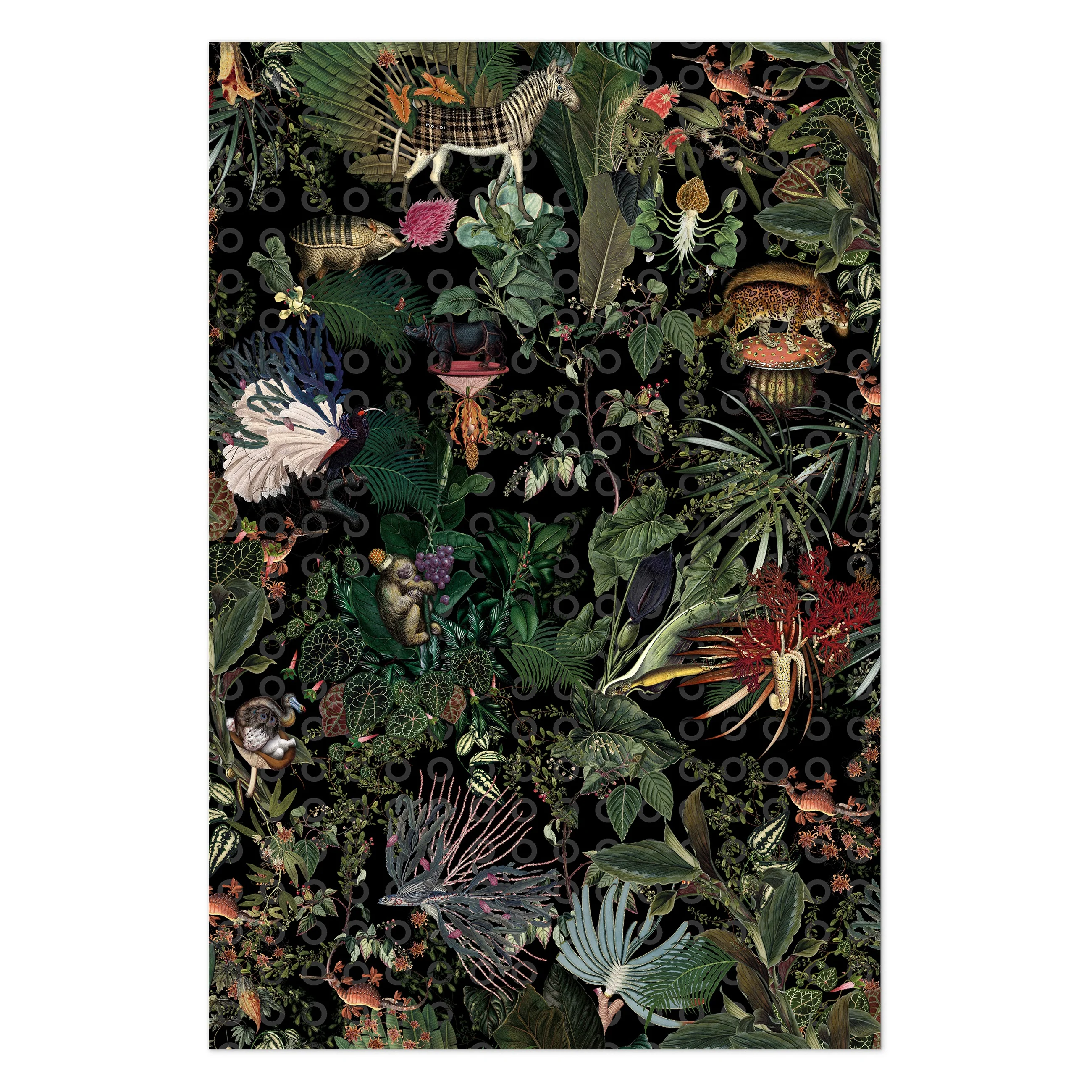 Menagerie of Extinct Animals Rug - Image 3