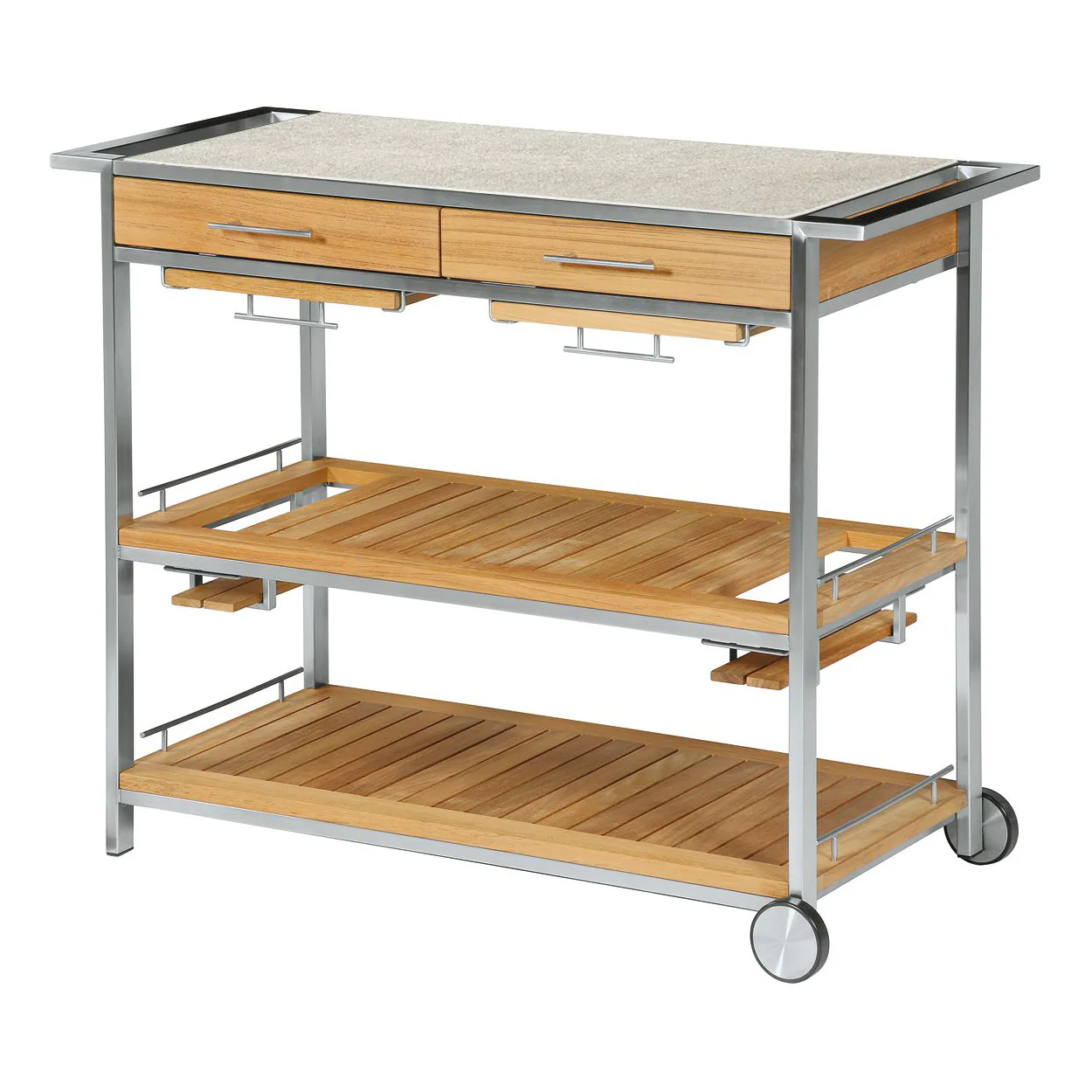 Mercury Rectangular Outdoor Serving Table - Image 2