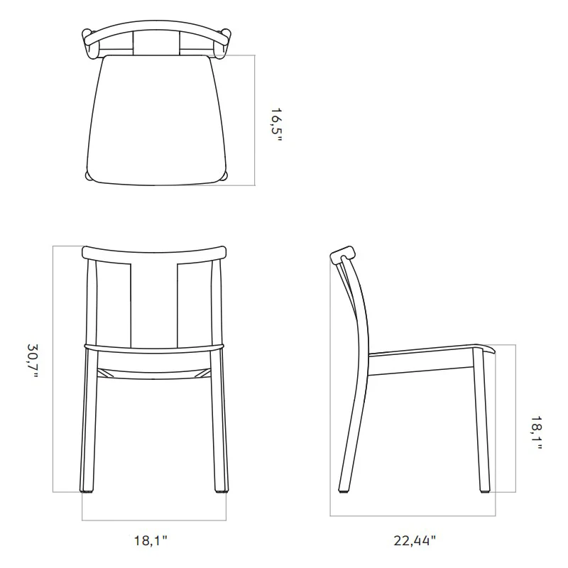 Merkur Upholstered Dining Chair - Image 21