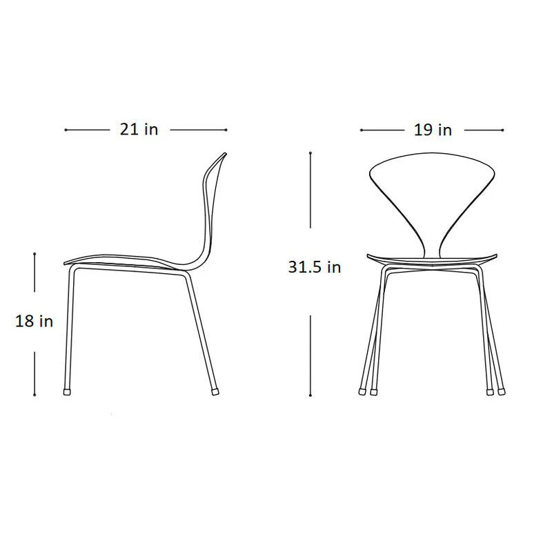 Metal Base Side Chair - Image 18