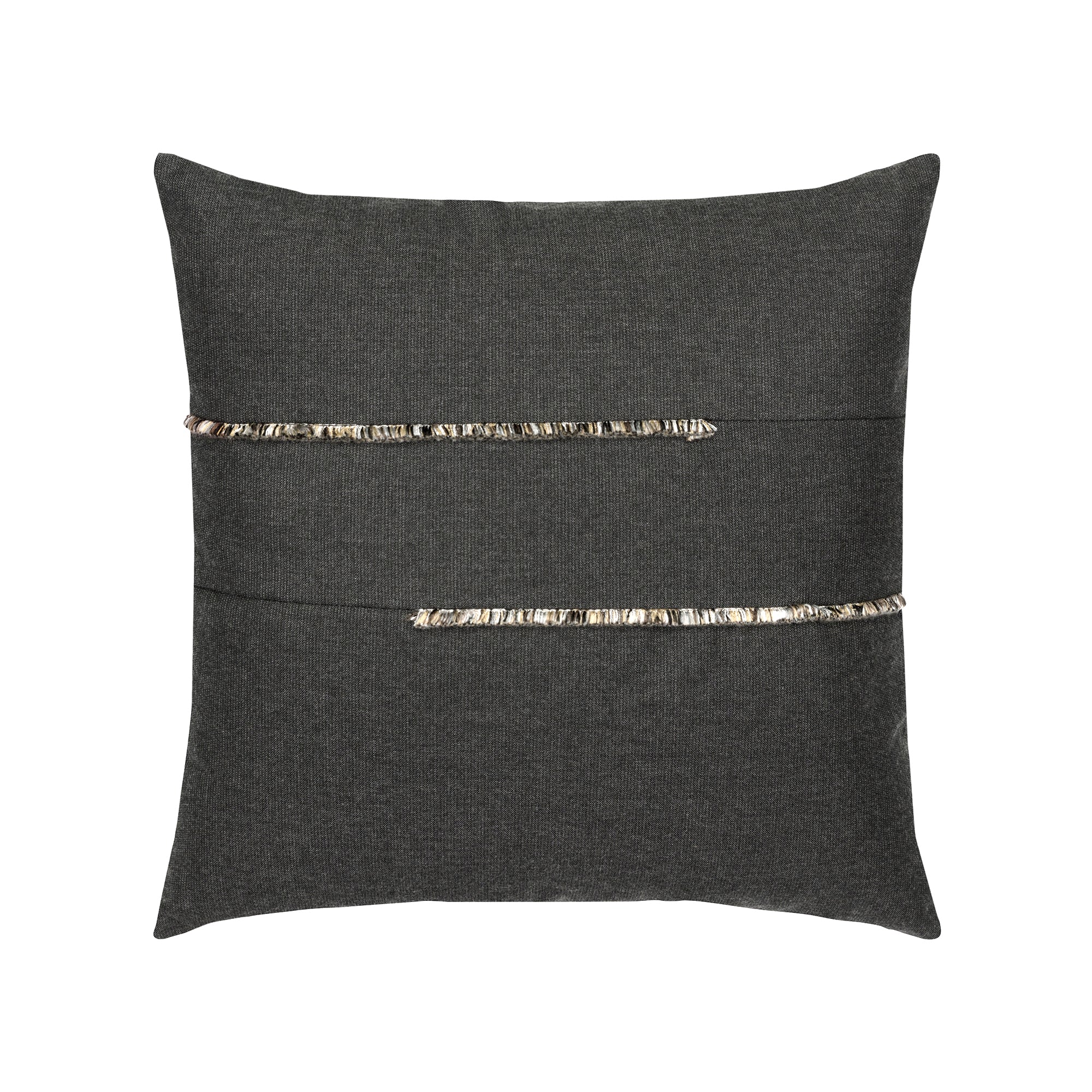 Micro Fringe Outdoor Pillow