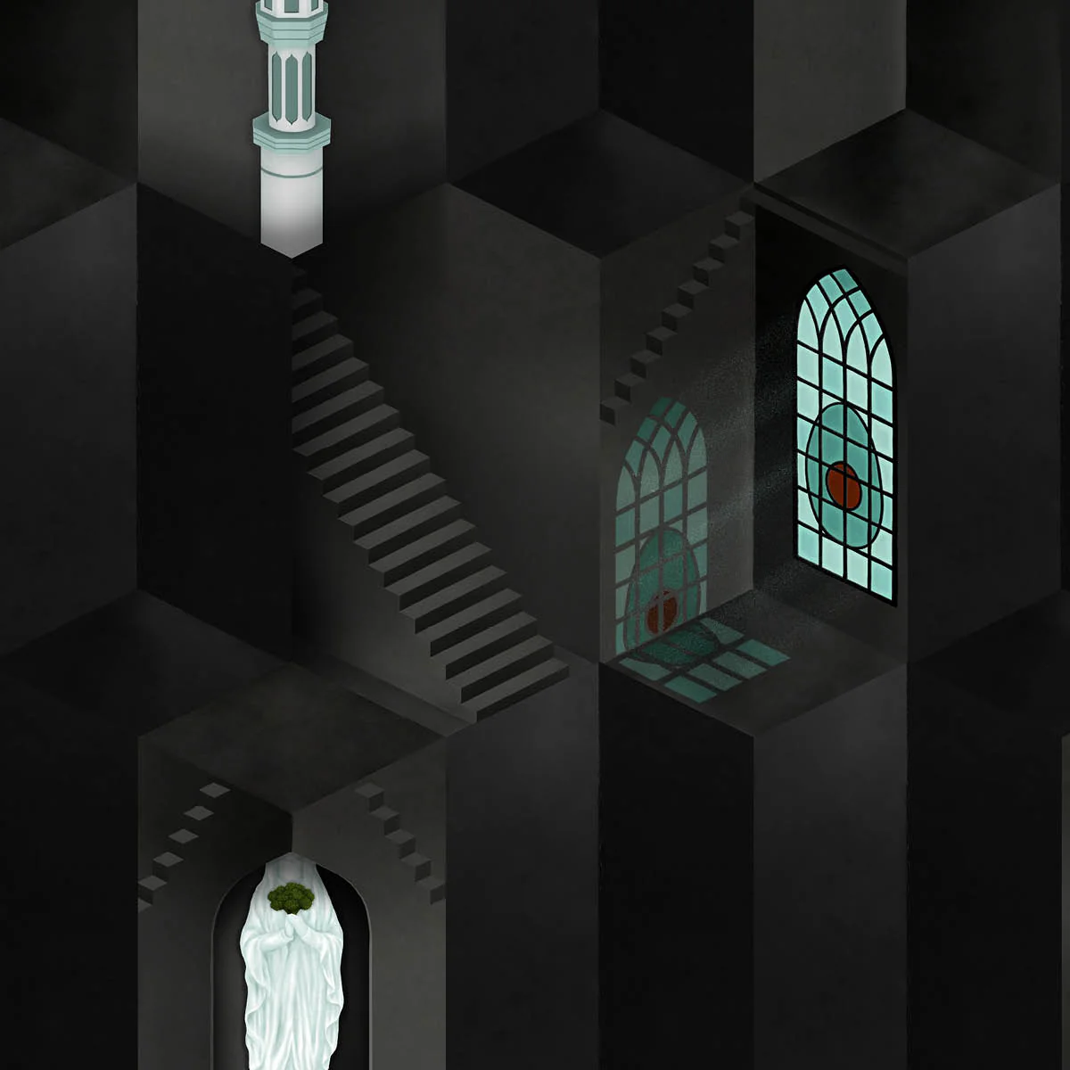 Midnight Black Wallpaper - Image 2