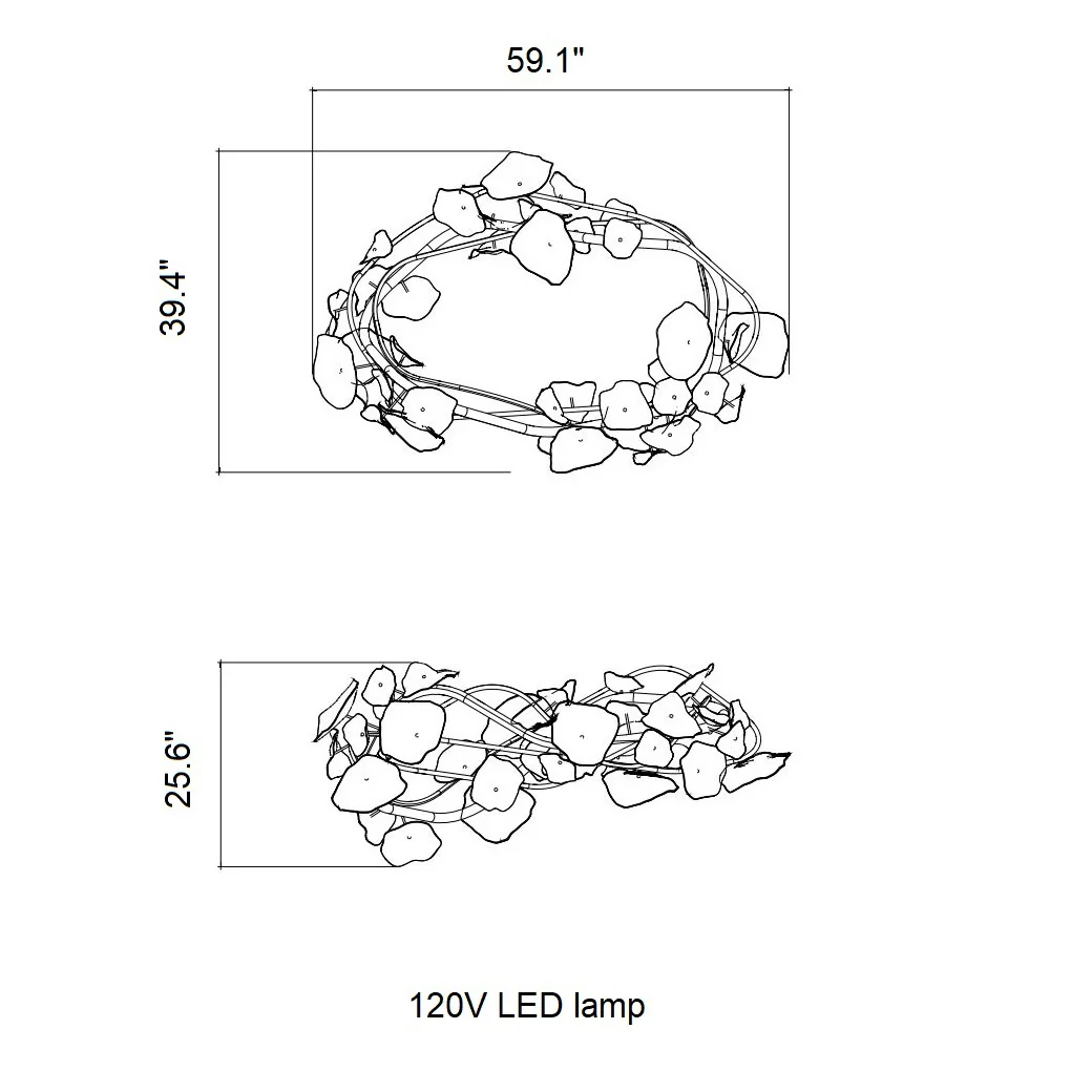 Midsummer Oval Chandelier - Image 16