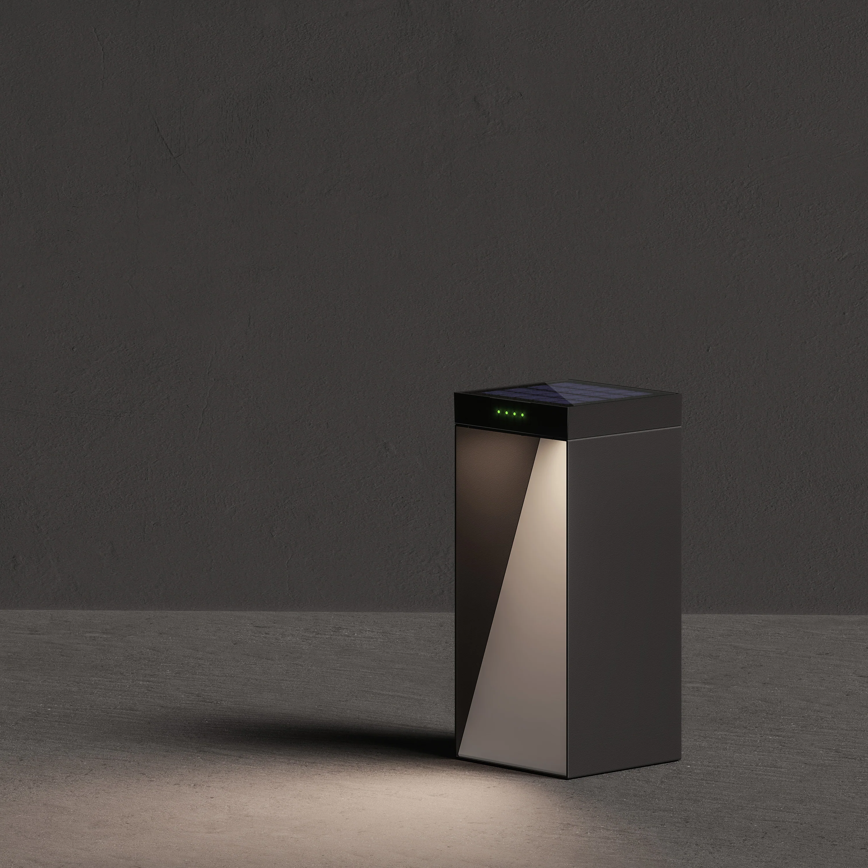 Milio Outdoor Solar Bollard Light - Image 5