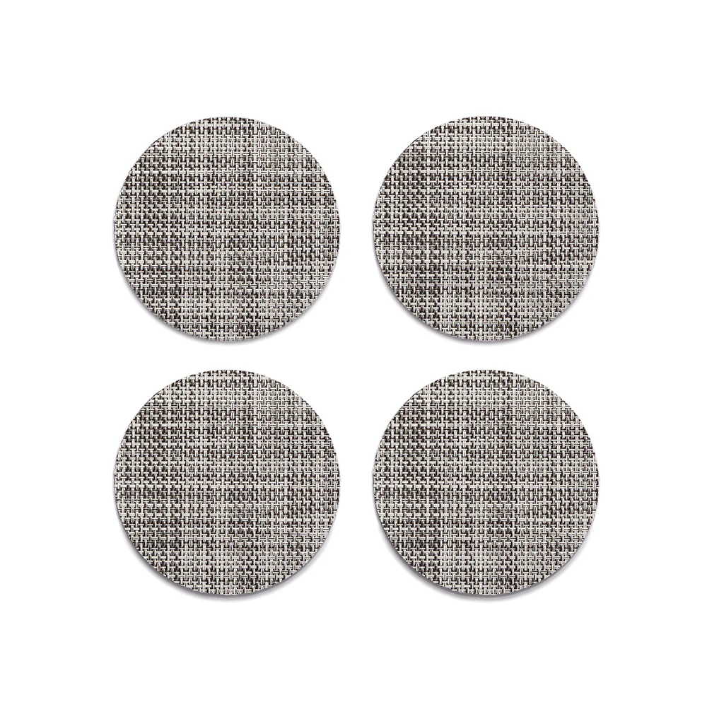 Mini Basketweave Round Coaster (Set of 4) - Image 12