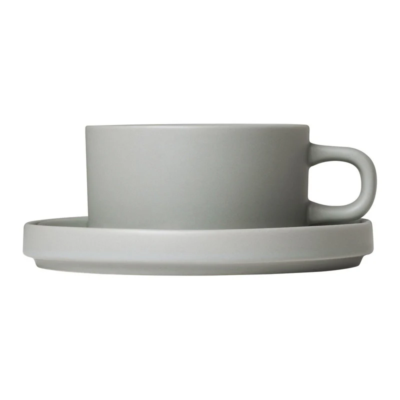 Pilar Tea Cup with Saucer (Set of 4) - Image 3