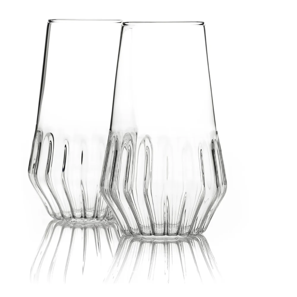 Mixed Flute Glass (Set of 2) - Image 4