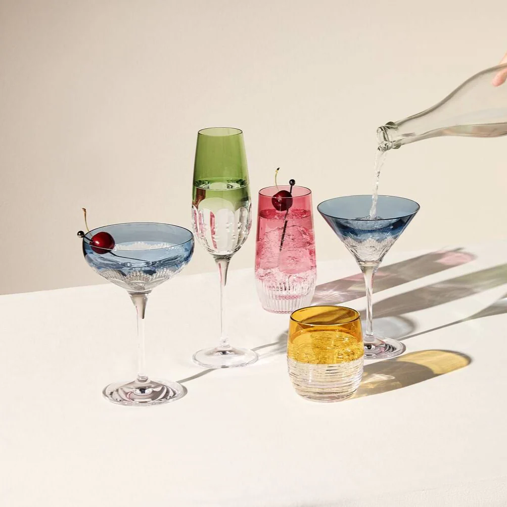 Mixology Color Mixed Flute (Set of 4) - Image 3