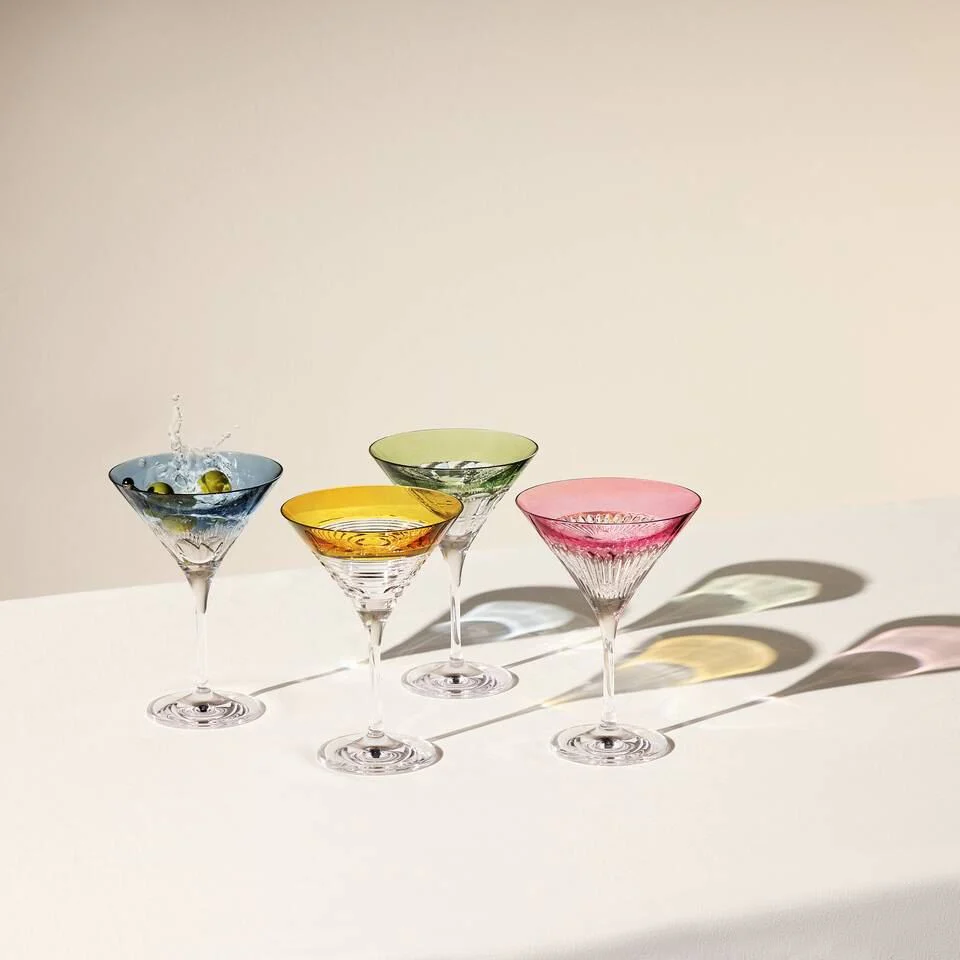 Mixology Color Mixed Martini Glass (Set of 4) - Image 2