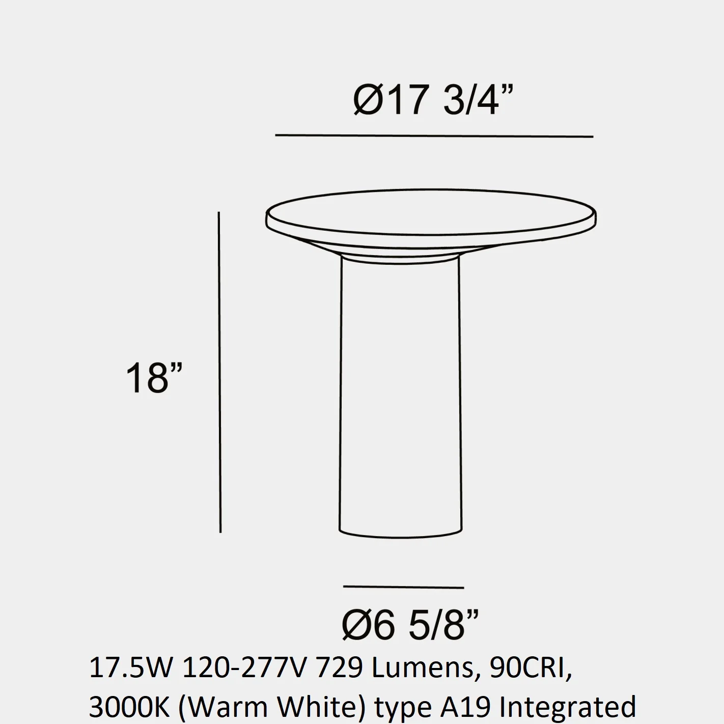 Moal Outdoor Bollard Light - Image 9