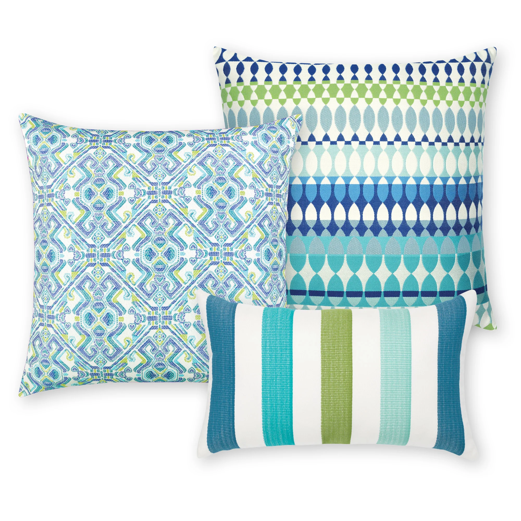 Modern Oval Outdoor Pillow - Image 13