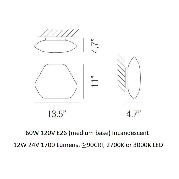 Modulor Wall/Ceiling Light - Image 6