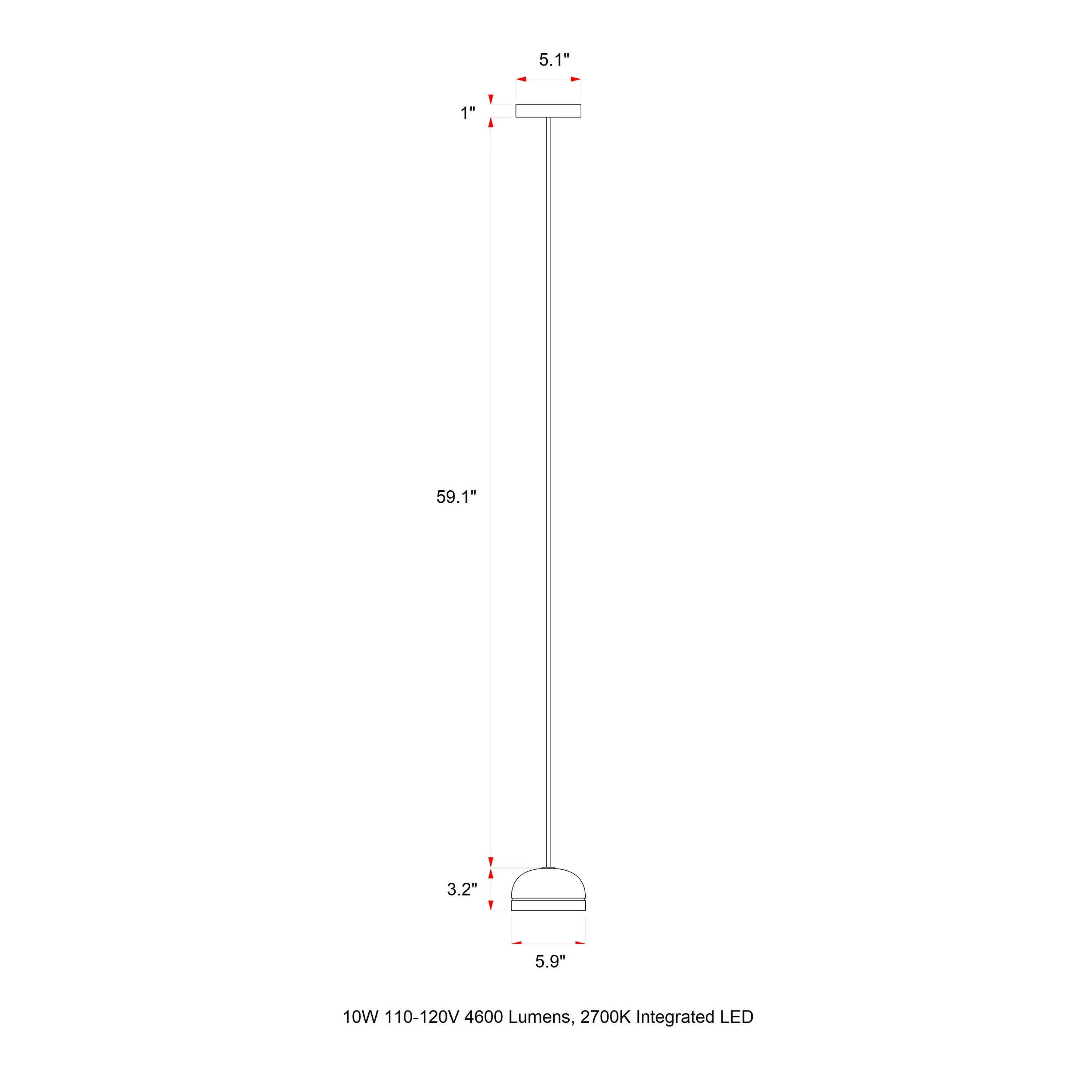 Molly LED Pendant Light - Image 13