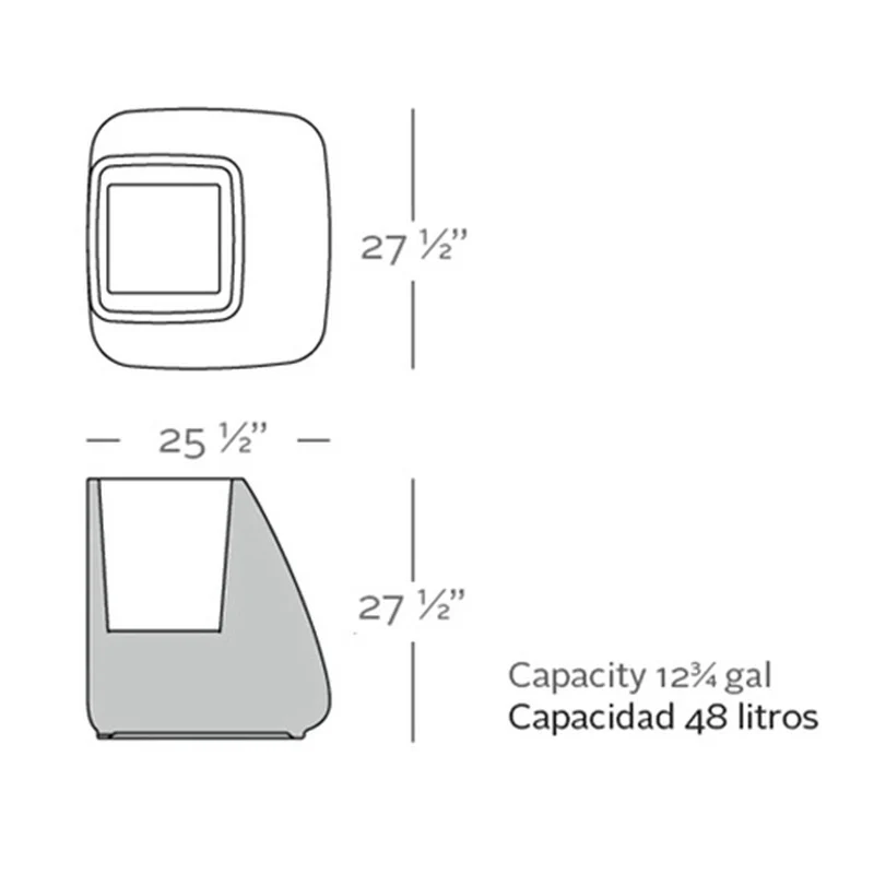 Noma Self-Watering Medium Planter - Image 28