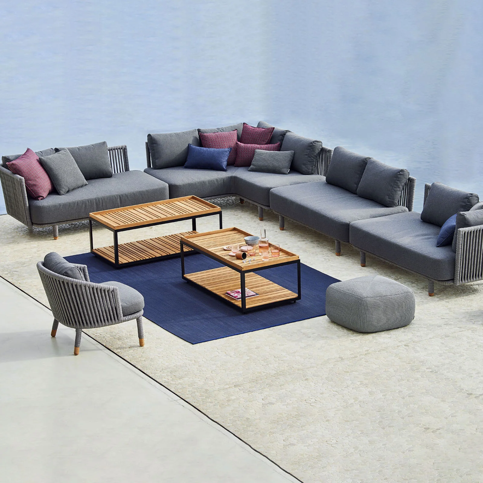 Moments Outdoor Lounge Chair - Image 3