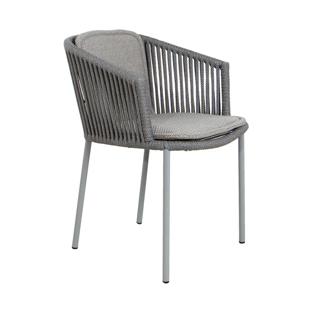 Moments Outdoor Stackable Armchair with Cushion - Image 33