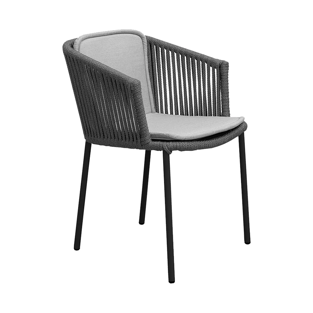 Moments Outdoor Stackable Armchair with Cushion - Image 39