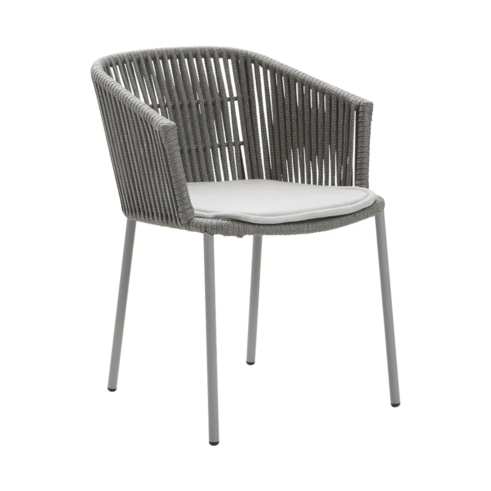 Moments Outdoor Stackable Armchair with Cushion - Image 40