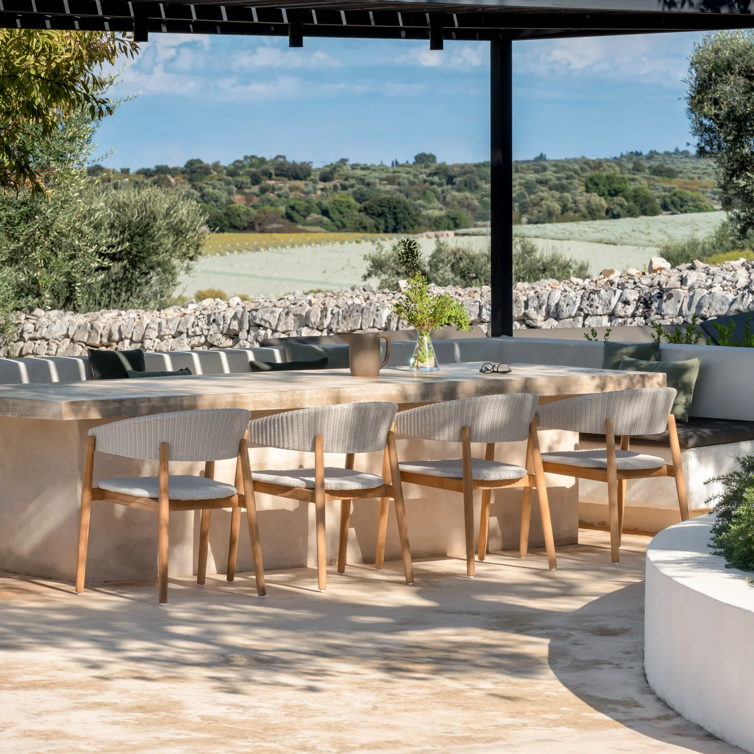 Mona Outdoor Dining Chair - Image 4