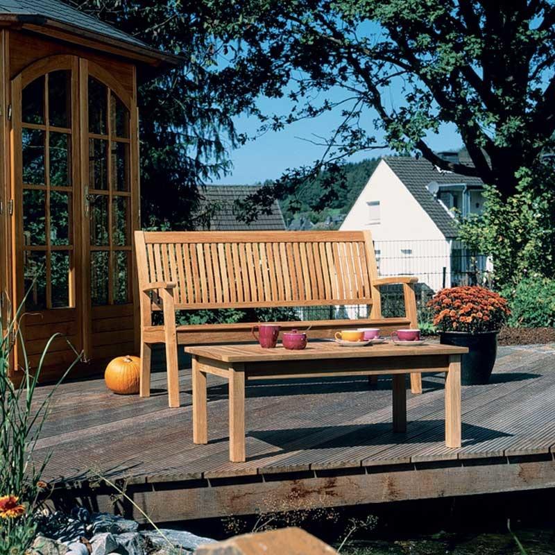 Monaco Rectangular Low Outdoor Coffee Table - Image 2