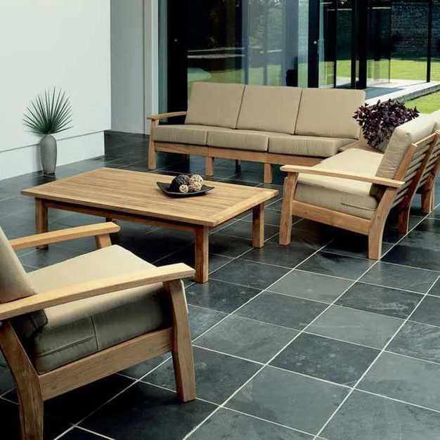 Monaco Rectangular Low Outdoor Coffee Table - Image 4