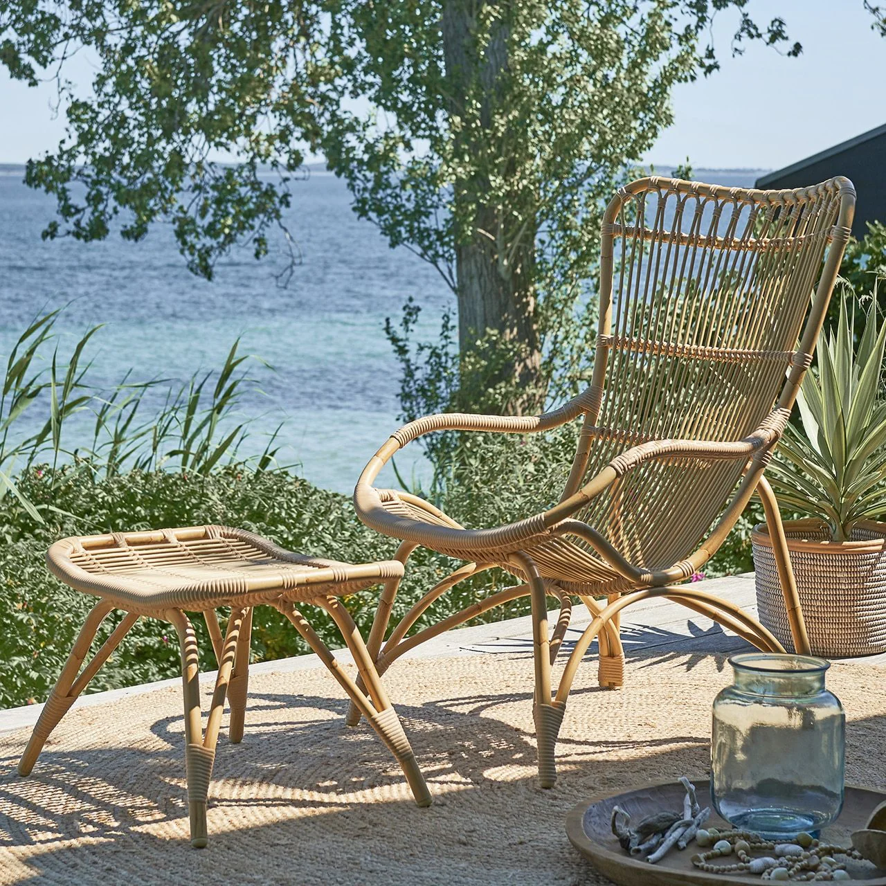 Monet Outdoor Footstool - Image 5