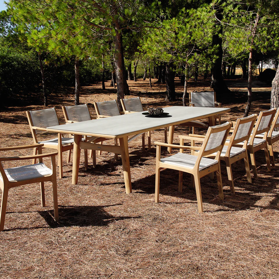 Monterey Rectangular Outdoor Dining Table - Image 11