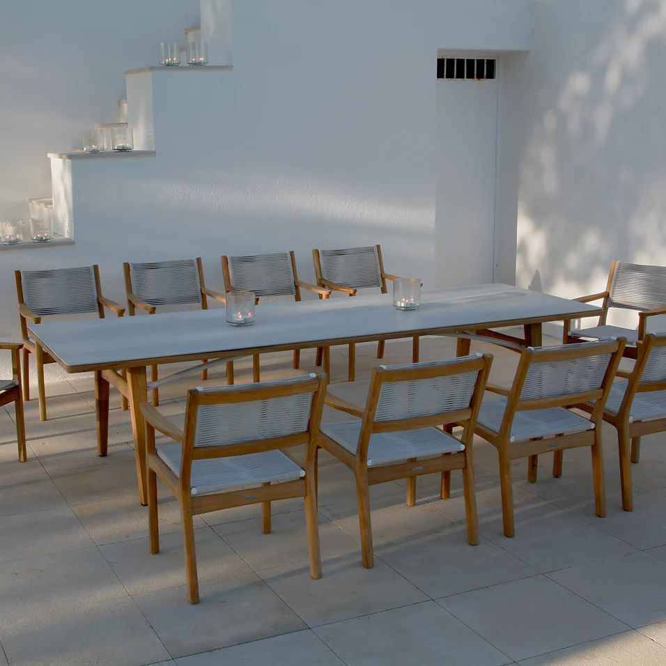 Monterey Rectangular Outdoor Dining Table - Image 12