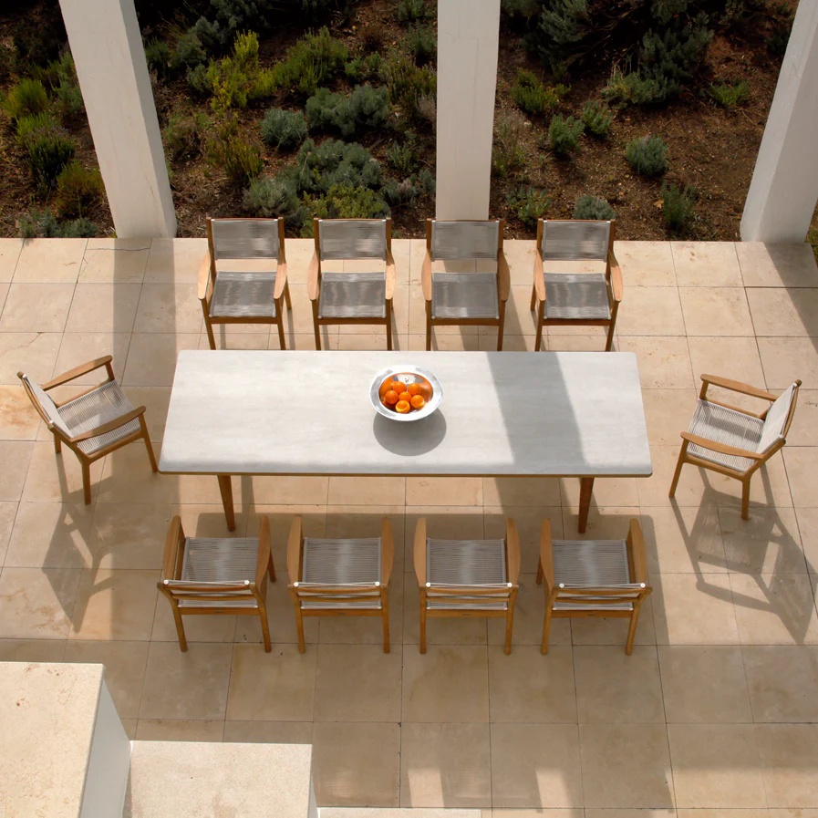 Monterey Rectangular Outdoor Dining Table - Image 13