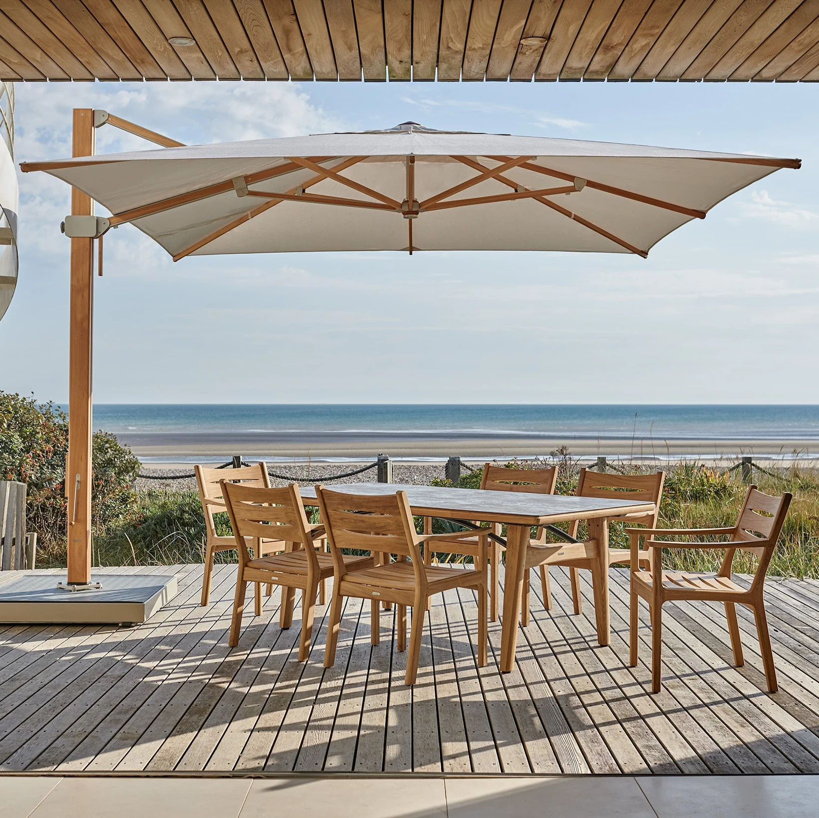 Monterey Rectangular Outdoor Dining Table - Image 14