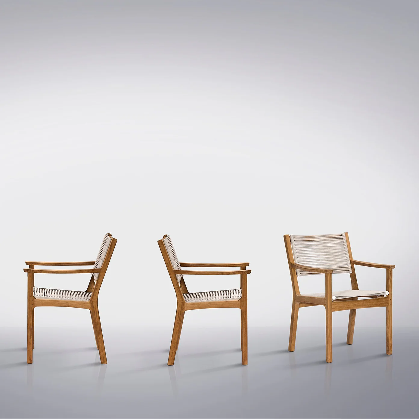 Monterey Teak Outdoor Armchair - Image 11