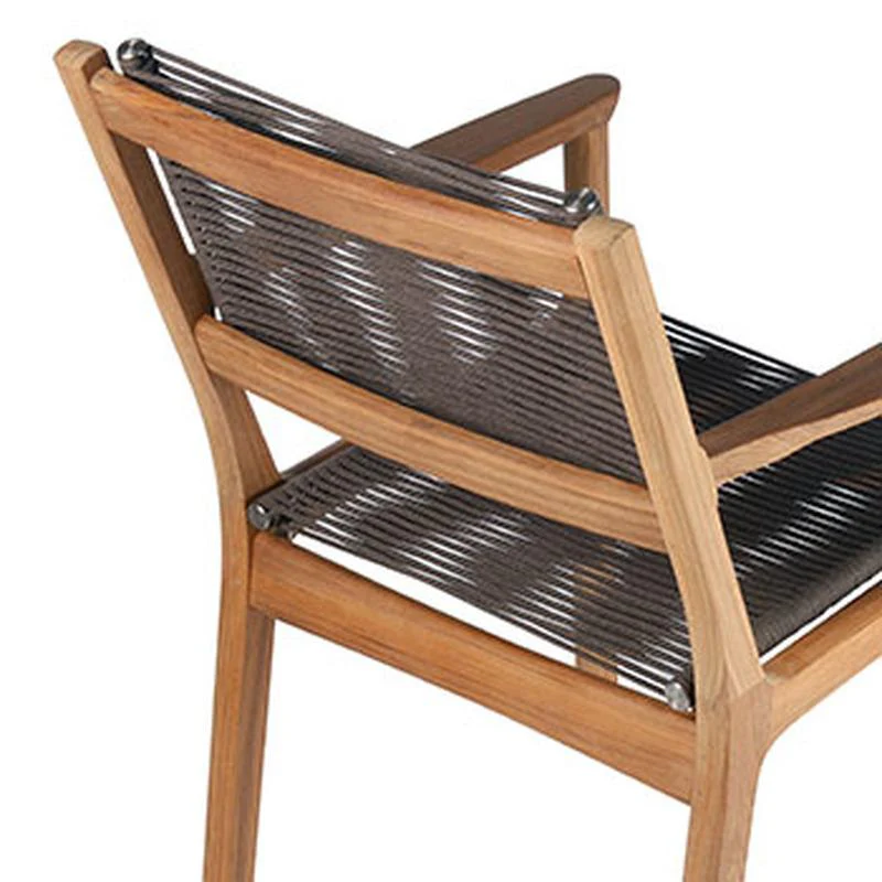 Monterey Teak Outdoor Armchair - Image 5