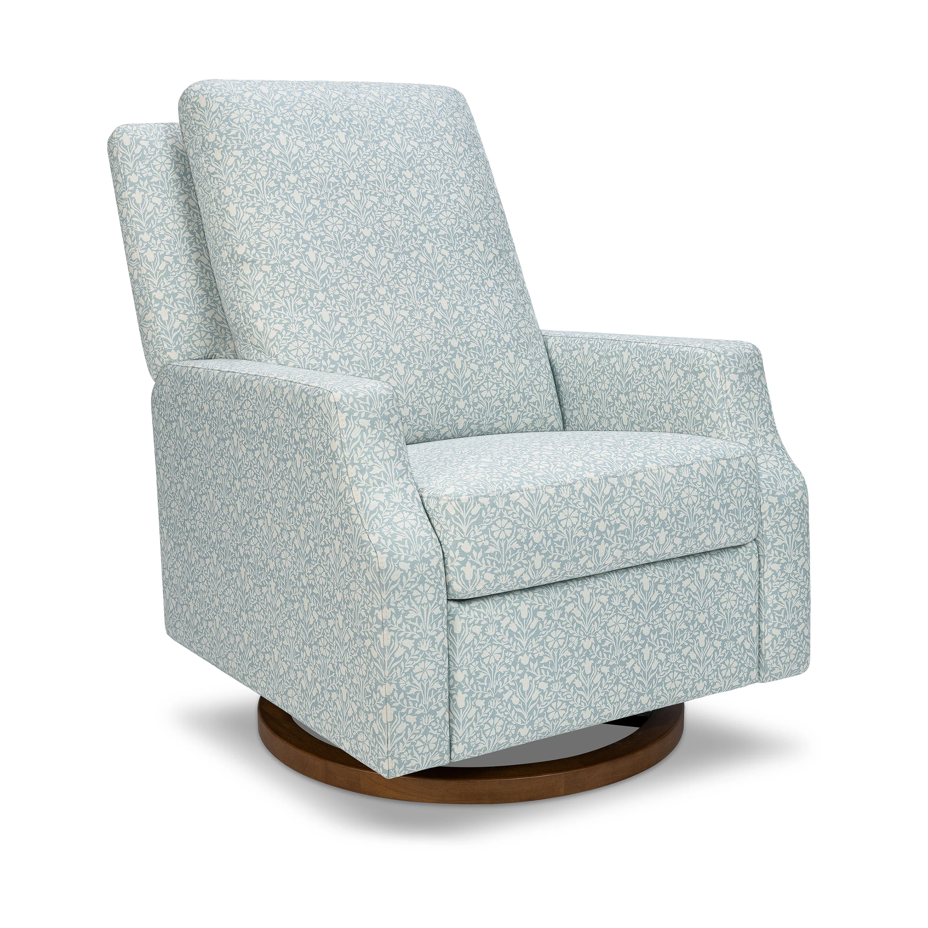 Morris & Co. x Namesake Crewe Recliner and Swivel Glider with Wood Base - Image 5