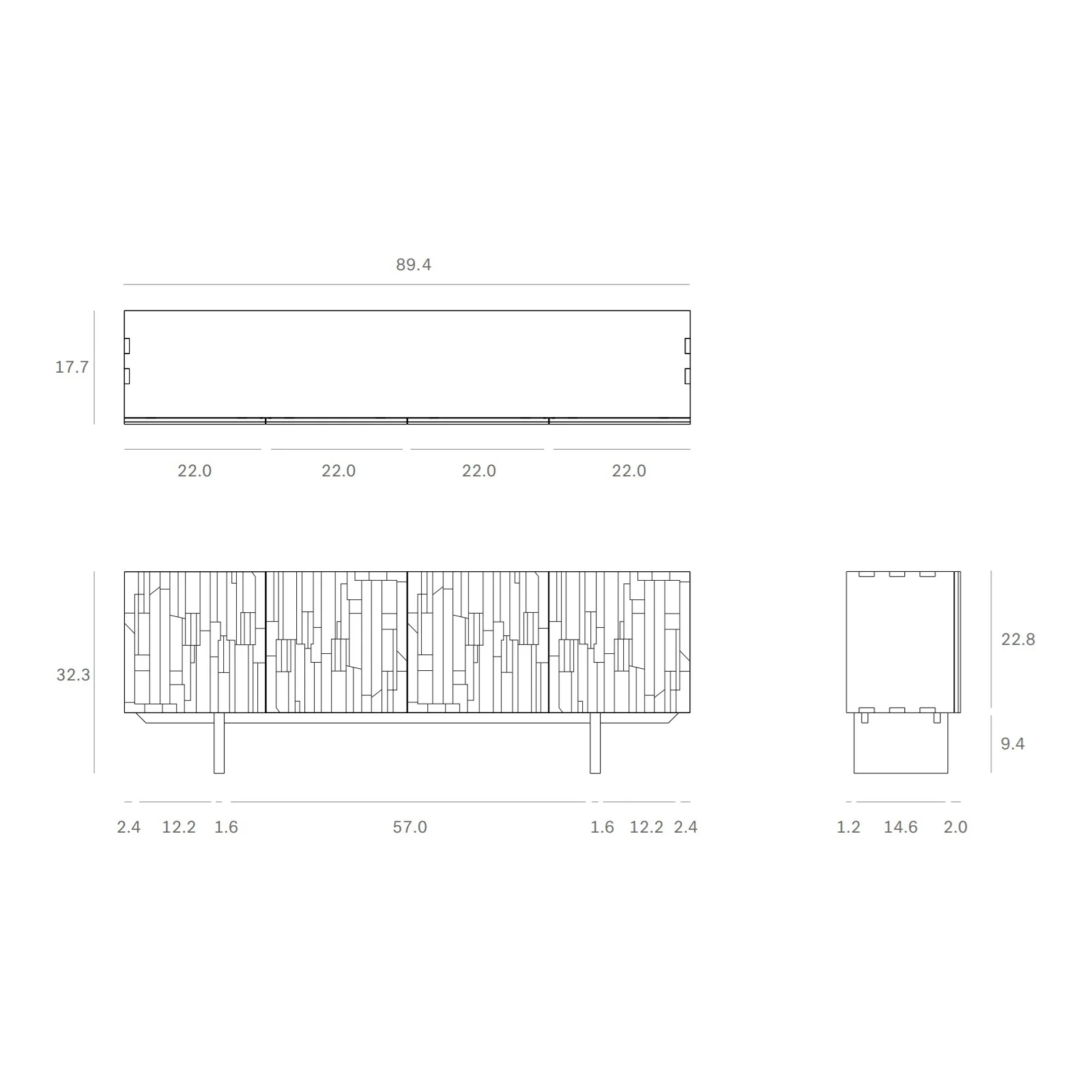 Mosaic Sideboard - Image 9