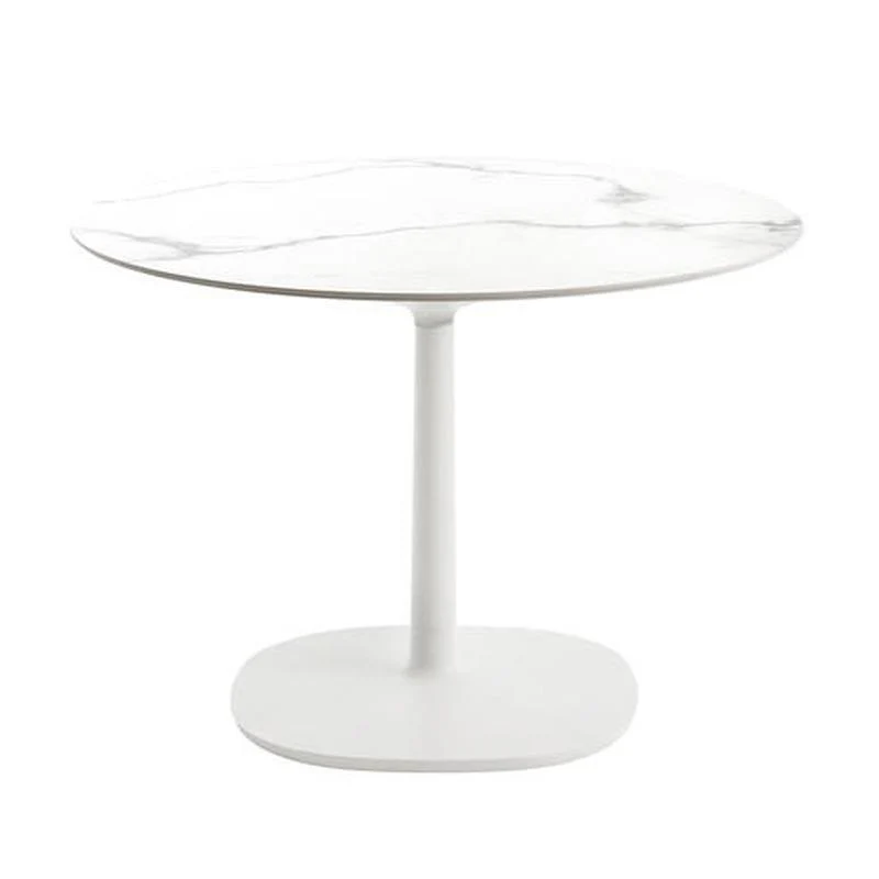 Multiplo Round Cafe Table with Square Base - Image 7