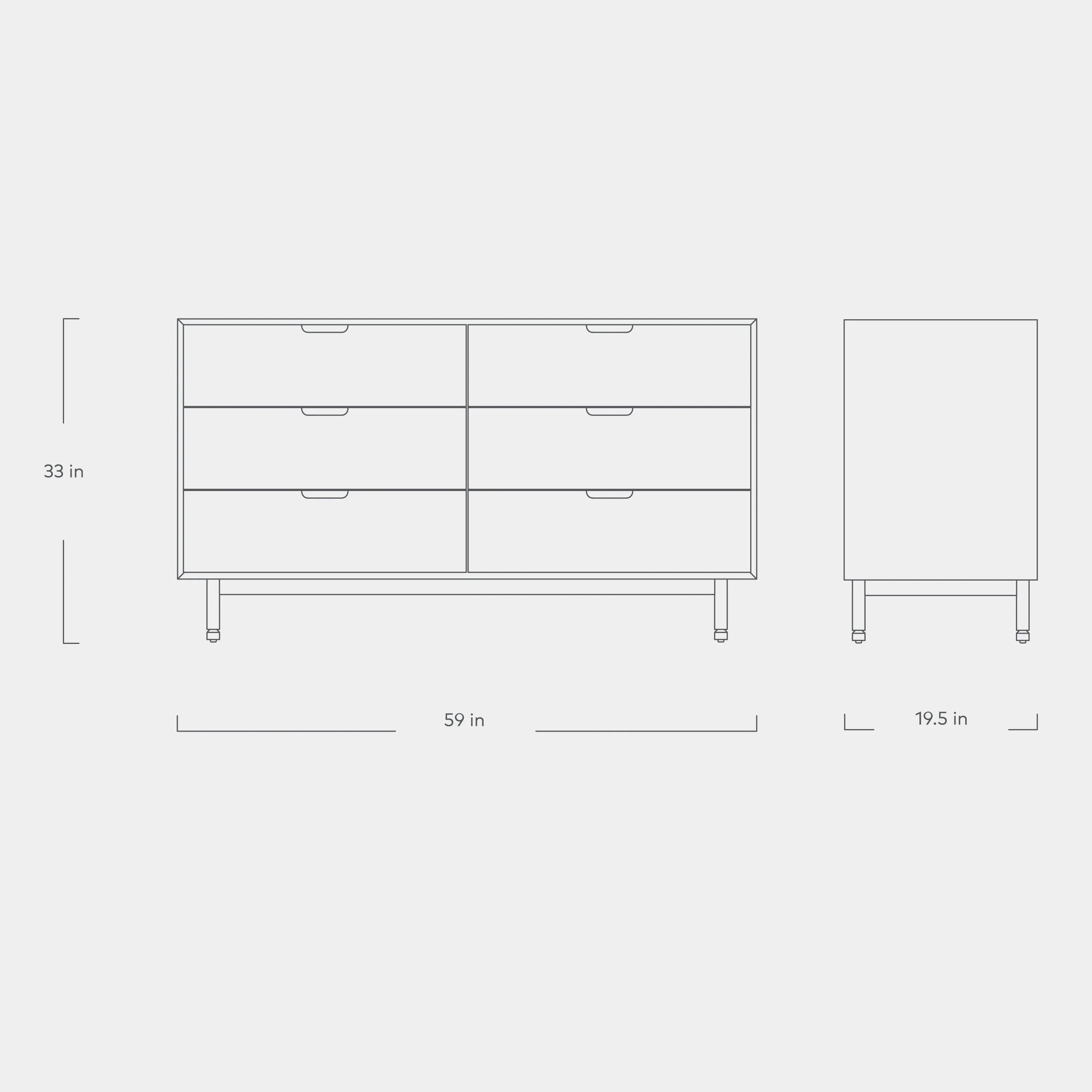 Munro 6 Drawer Dresser - Image 10
