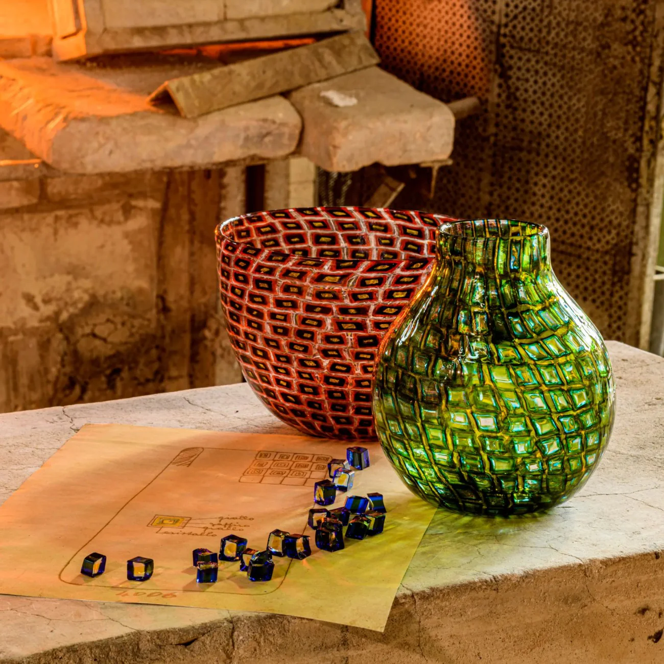 Murrine Romane Vase - Image 2