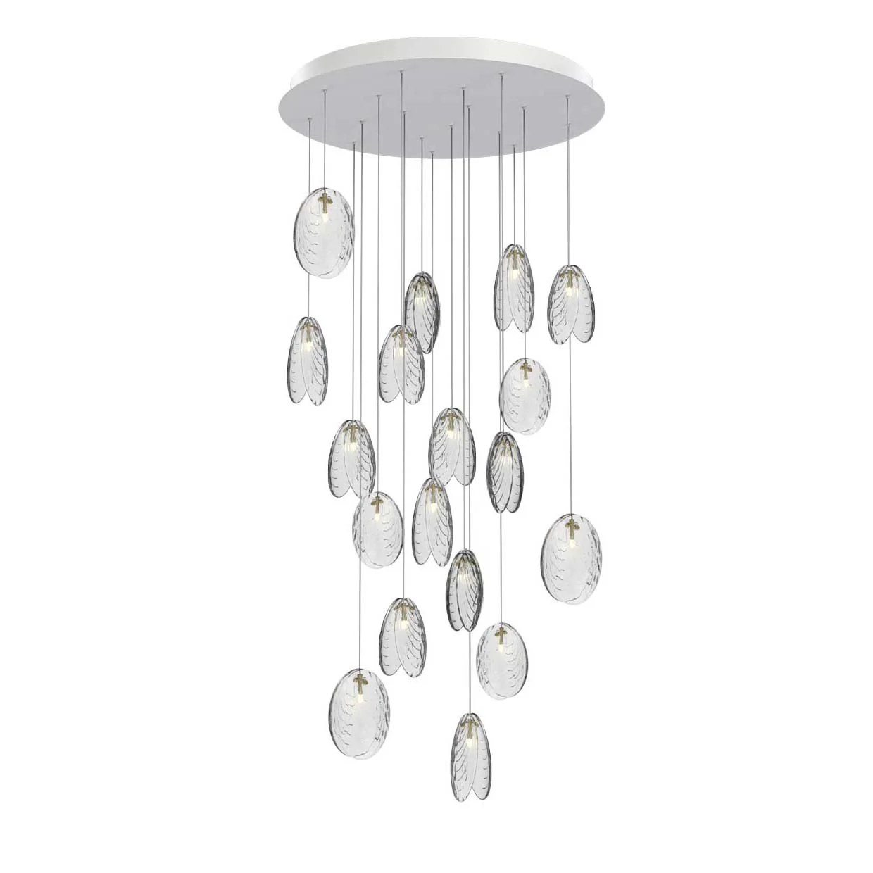 Mussels Round LED Chandelier - Image 9