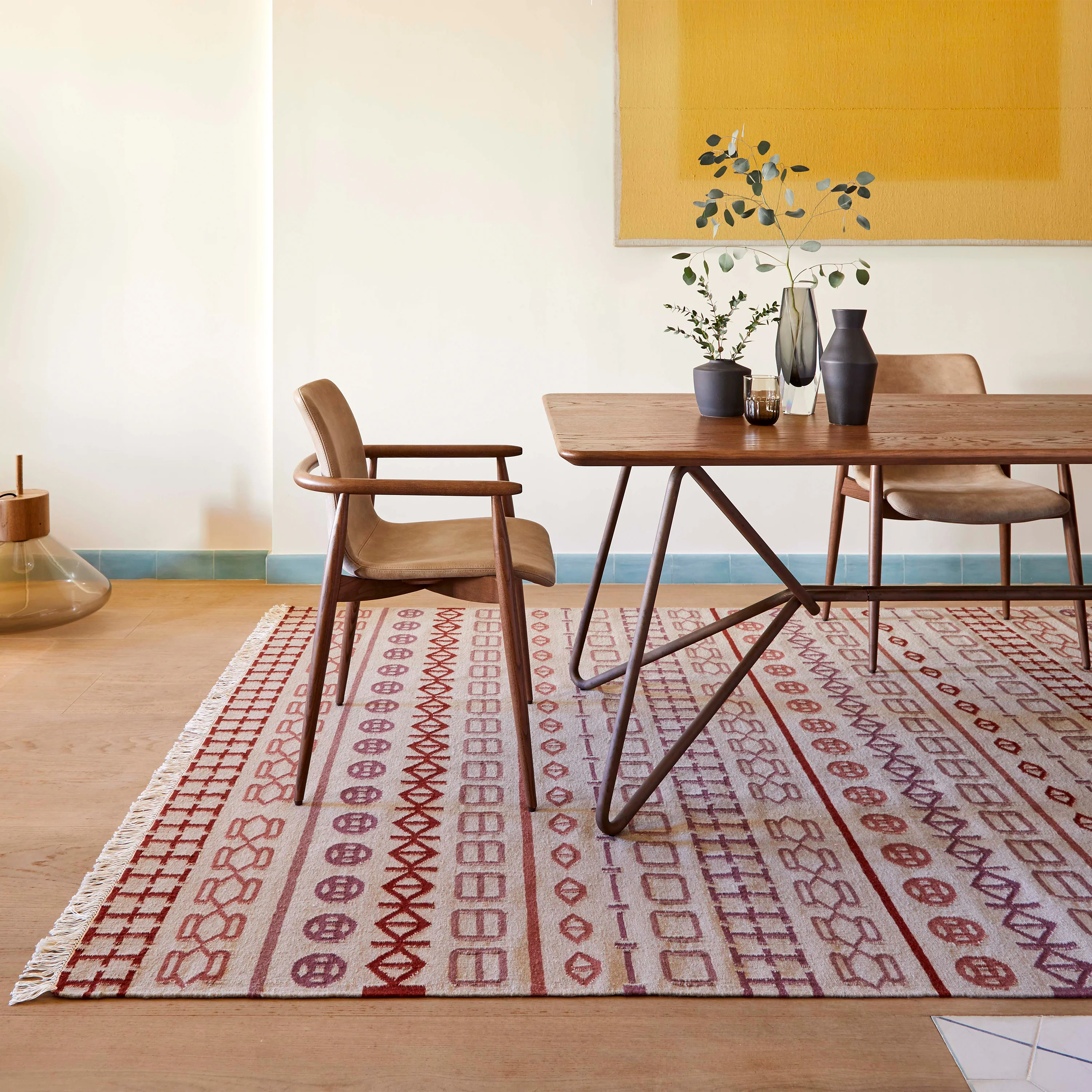 Naidu Wool Kilim Rug - Image 11