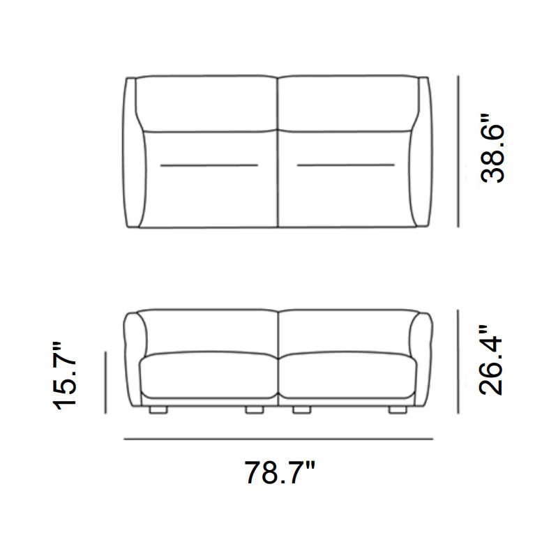 Nami 2-Seater Sofa - Image 7