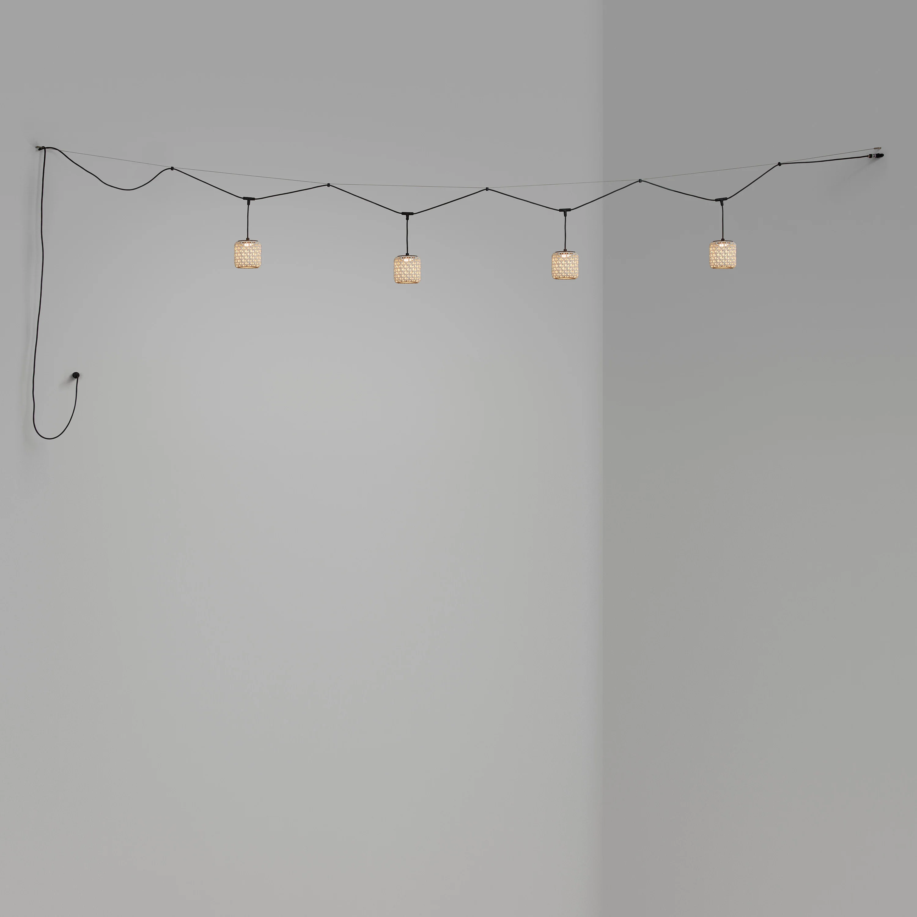 Nans Catenary Outdoor LED String Pendant Lights - Image 8