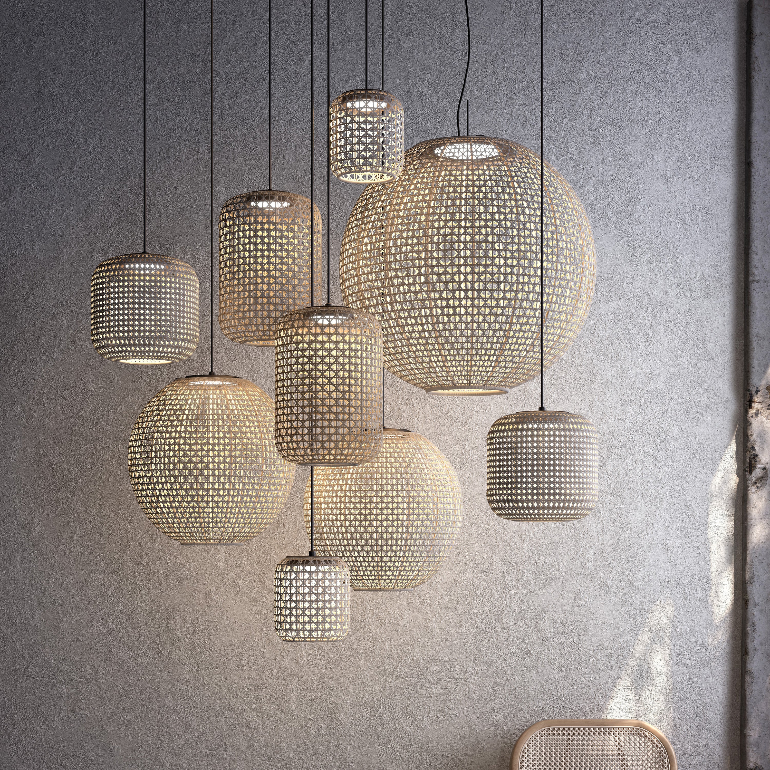 Nans Sphere Outdoor LED Pendant Light - Image 16