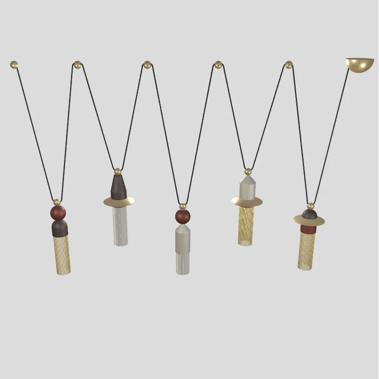 Nappe LED Multi-Light Pendant Light - Image 16