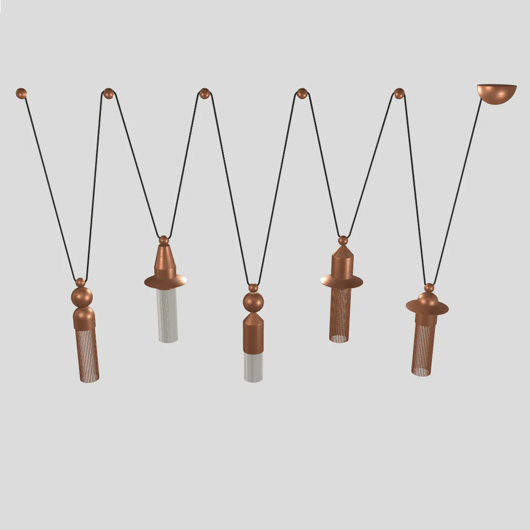 Nappe LED Multi-Light Pendant Light - Image 29