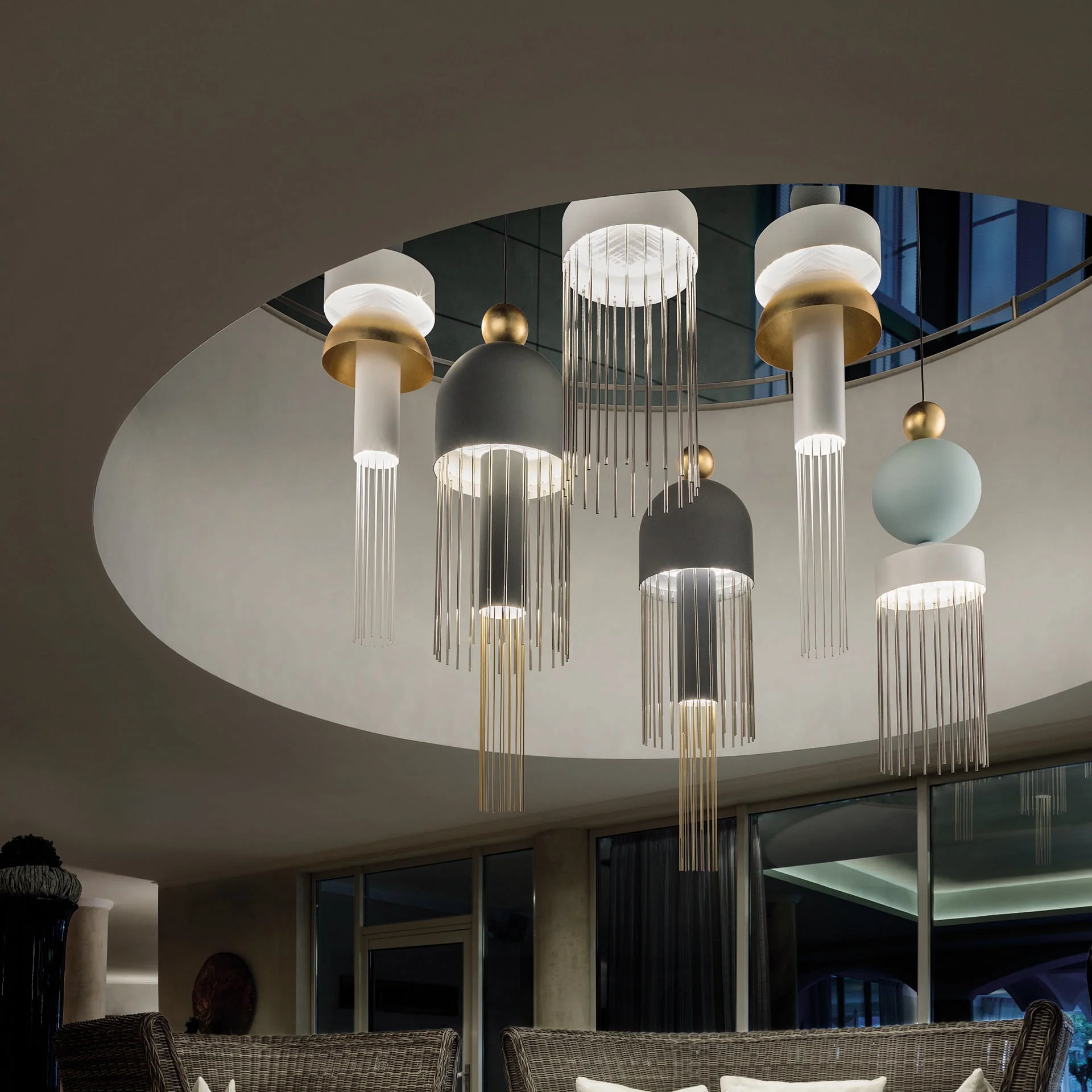 Nappe X2 LED Pendant Light - Image 7