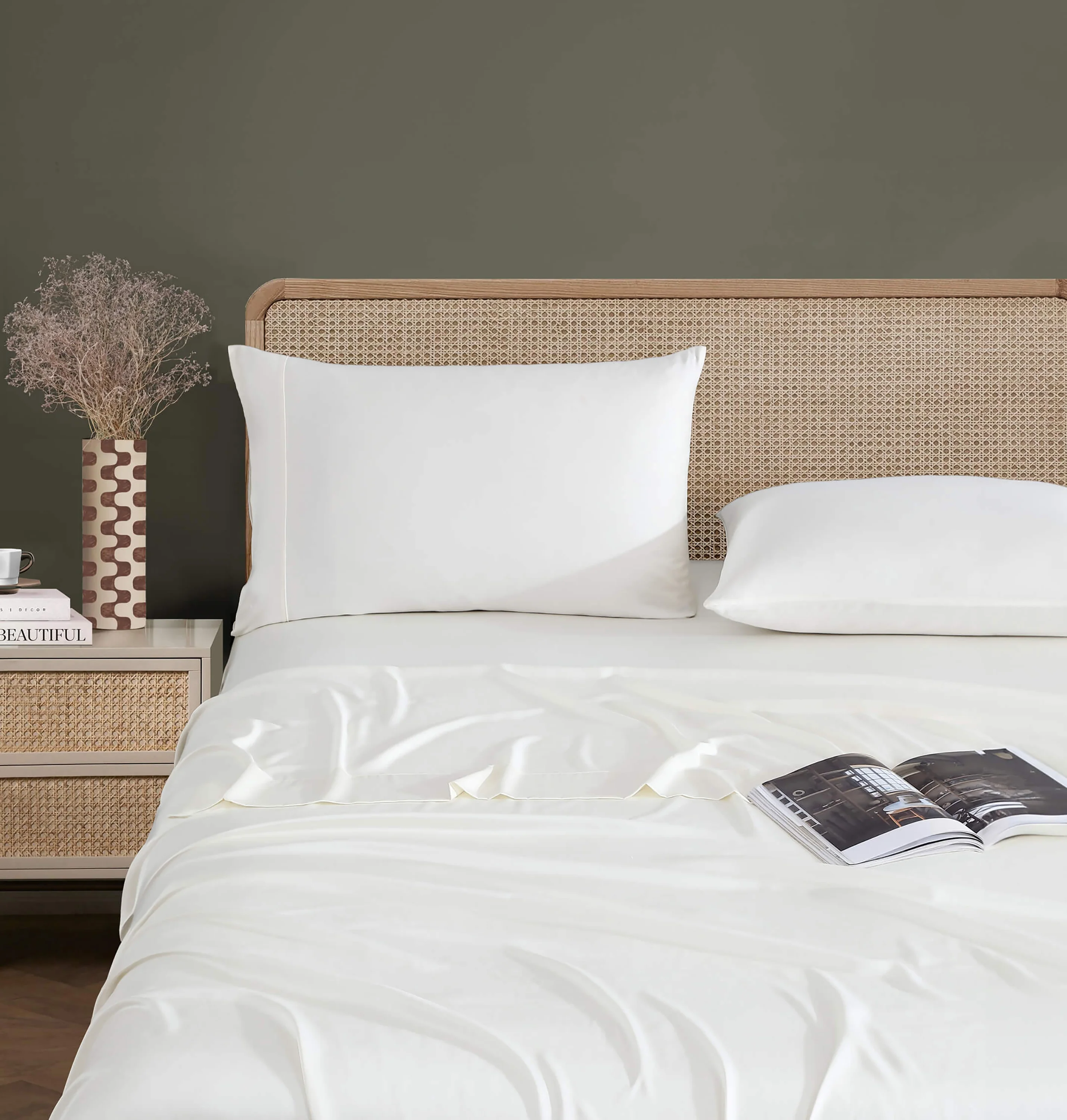 Natural Premium Bamboo Pillowcase Set - Image 26