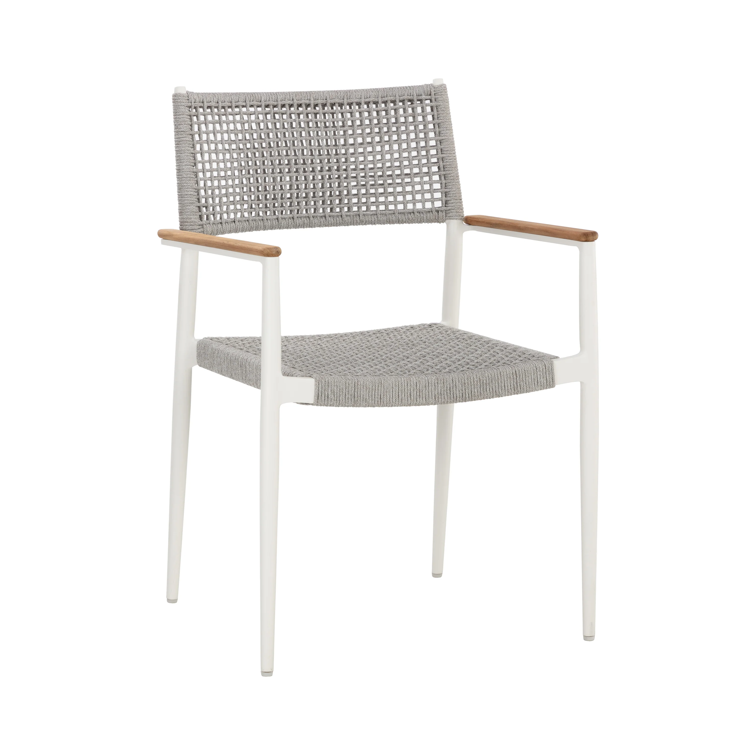 Nava Outdoor Stackable Dining Armchair (Set of 2) - Image 5