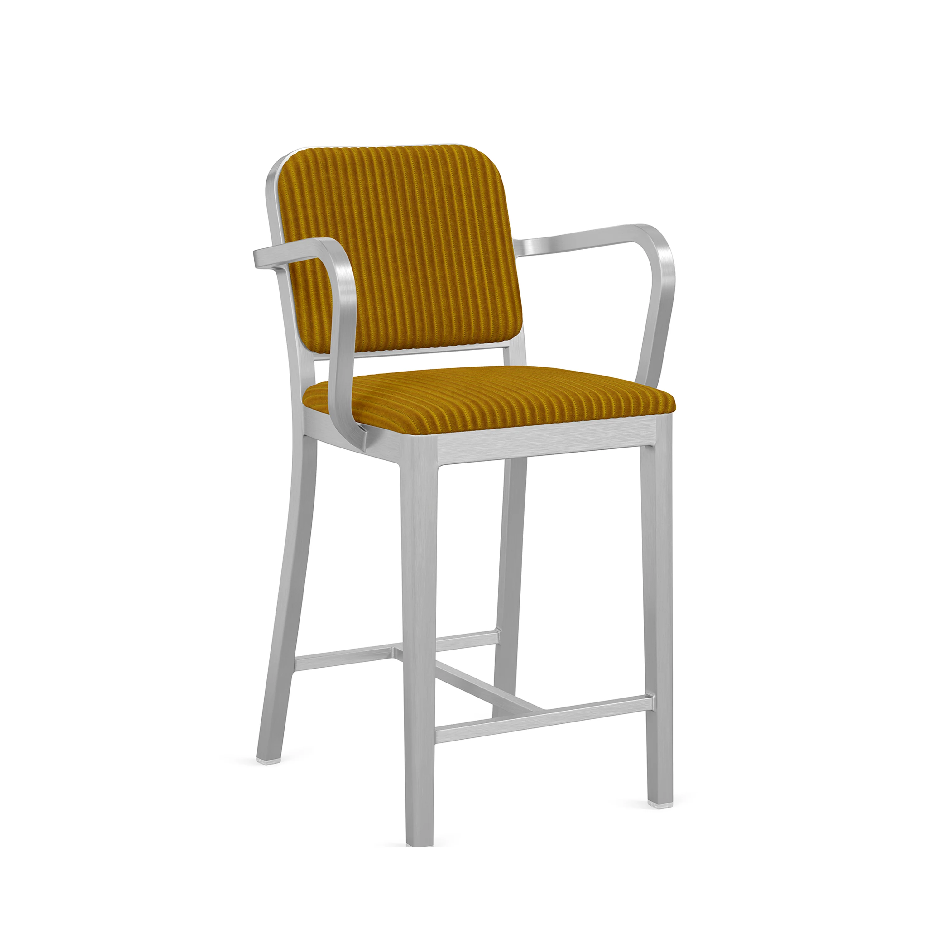 Navy Officer Bar and Counter Stool with Arms - Image 36