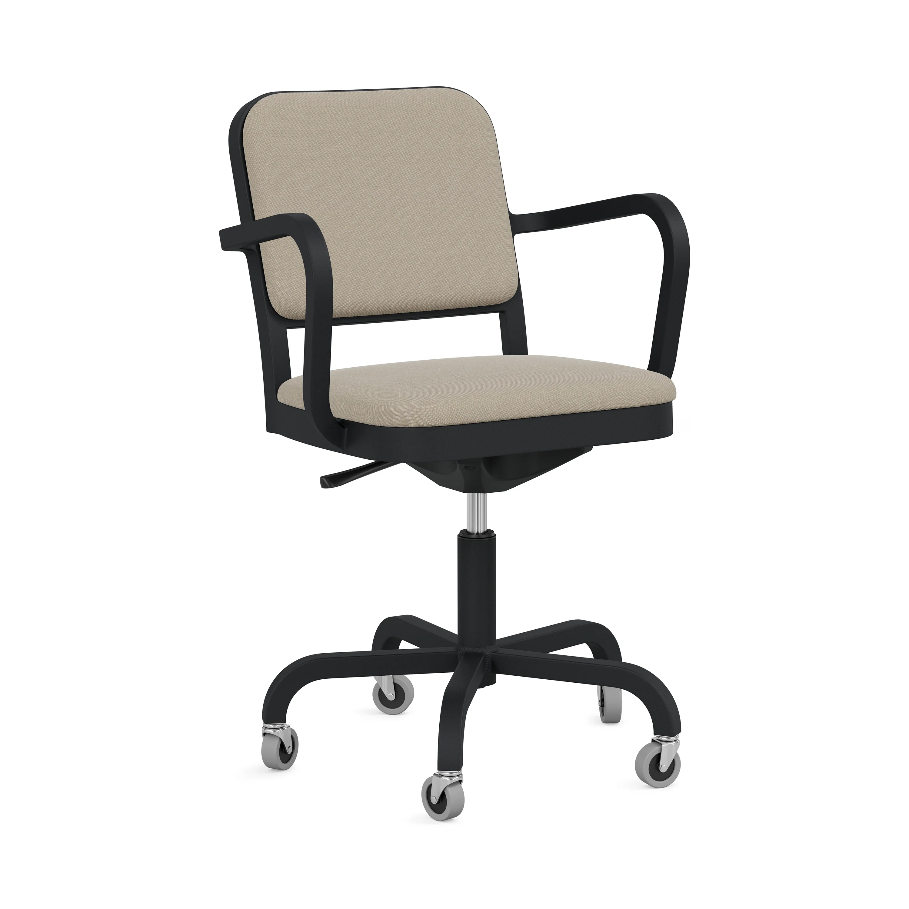 Navy Officer Swivel Armchair - Image 12