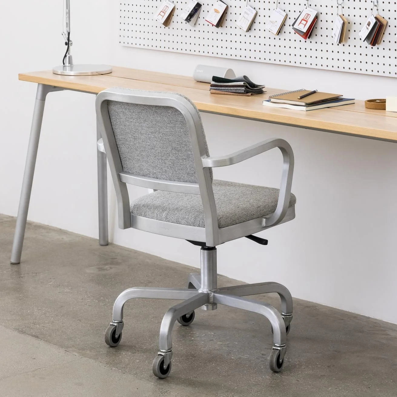 Navy Officer Swivel Armchair - Image 38